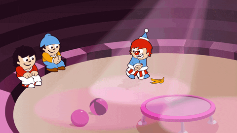 Clown Accident GIF by ZDF