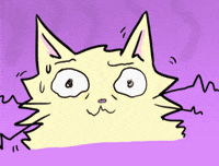 Nervous Cat GIF