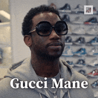 Gucci Mane Sneaker Shopping GIF by Complex
