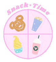 Dole Whip Popcorn Sticker by Magicalifestyle