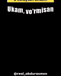 Uzbek GIF