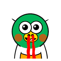 Nosebleed 흥분 Sticker by kwaesam