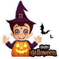 Halloween Monstermash Sticker by Chhota Bheem