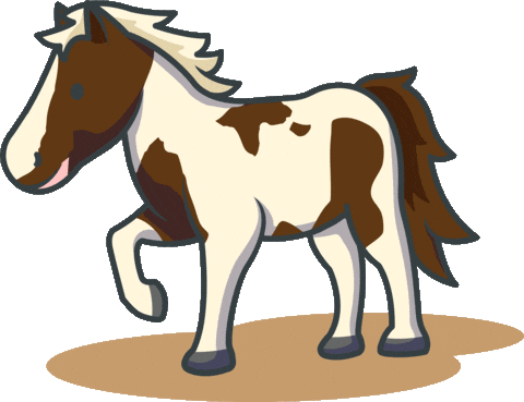Horse Farm Sticker