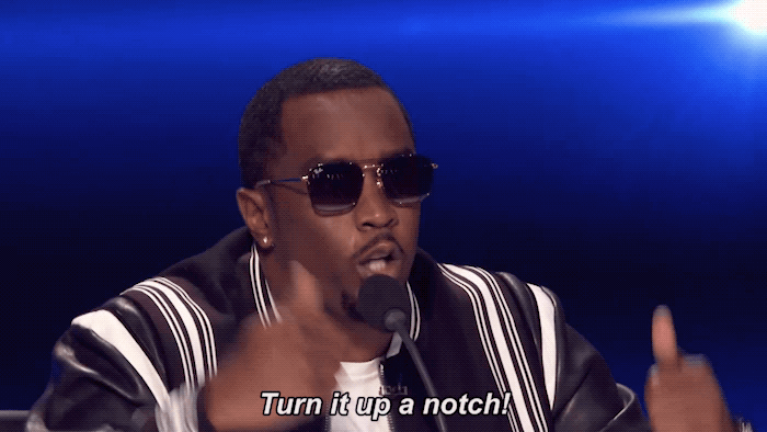 turn up GIF by Diddy