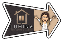Arrow Realtor Sticker by Lumina Real Estate