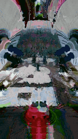 ftrc giphyupload glitch snow berlin GIF