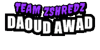 Daoud Awad Sticker by ZShredz