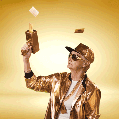 Gold Gangster GIF by Globus SBW Germany