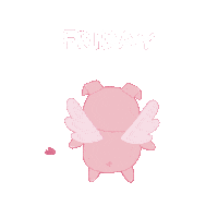 Its Friday Sticker by PositivelyPigasus