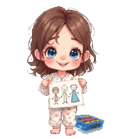 Boys Girls Sticker
