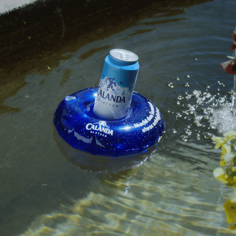 Calanda giphyupload beer bier float GIF