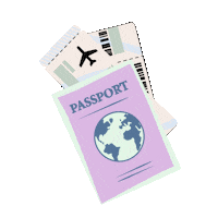 Travel World Sticker by Nochiola