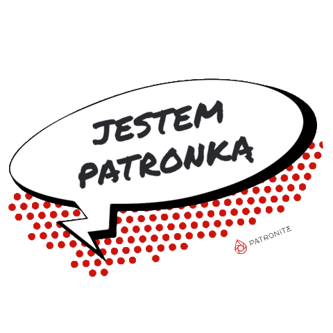Jestempatronka Sticker by patronite