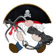 Pirate Gnome Sticker