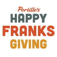 Thanksgiving Sticker by Portillo's Hot Dogs