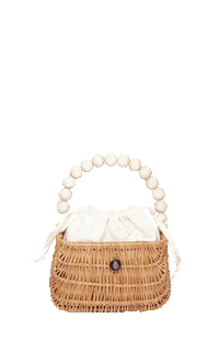 Wicker Basket Sticker by robotyreczne