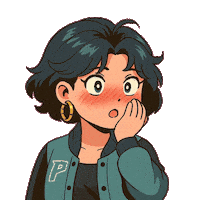 Surprised Too Cute Sticker by Persona