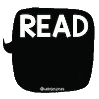 hellojenjones reading teacher read teach Sticker