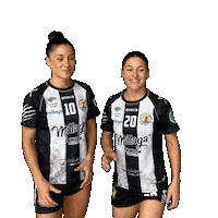 Handball Twins Sticker by Club Balonmano Femenino Málaga Costa del Sol