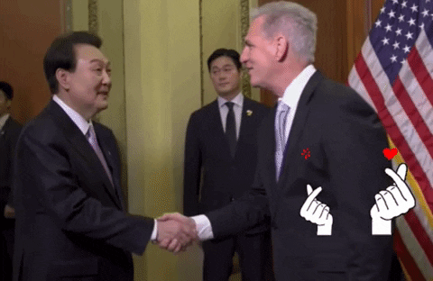 South Korea Love GIF by Speaker McCarthy