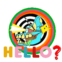 Where Are You Hello Sticker