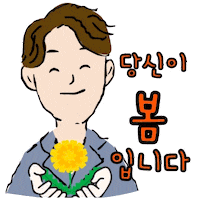 Spring Korea Sticker