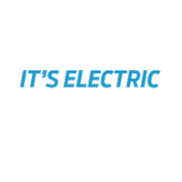 Charging Electric Car Sticker by Ford