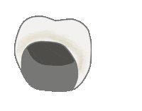 Dental Crown Sticker