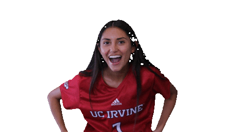 Happy Uc Irvine Sticker by UCI Athletics