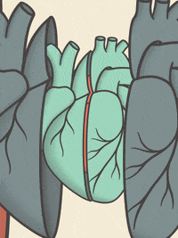 True Love Reaction GIF by louis16art