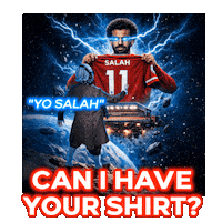 Mohamed Salah Soccer Sticker