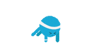 naoprestes loop blue azul animate Sticker