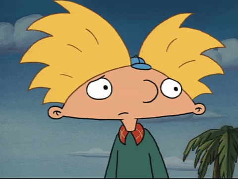 hey arnold nicksplat GIF