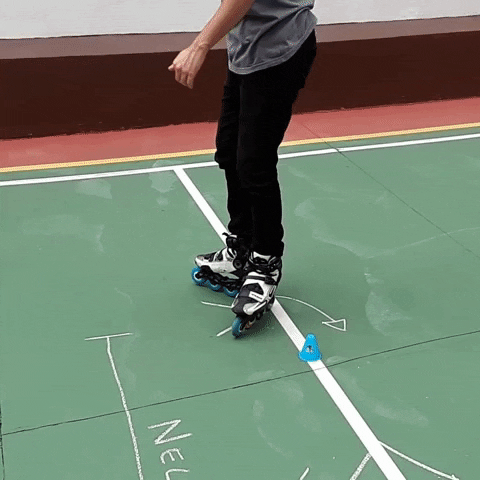 aprendaslalom giphygifmaker step 1 aprendaslalom mega nelson GIF