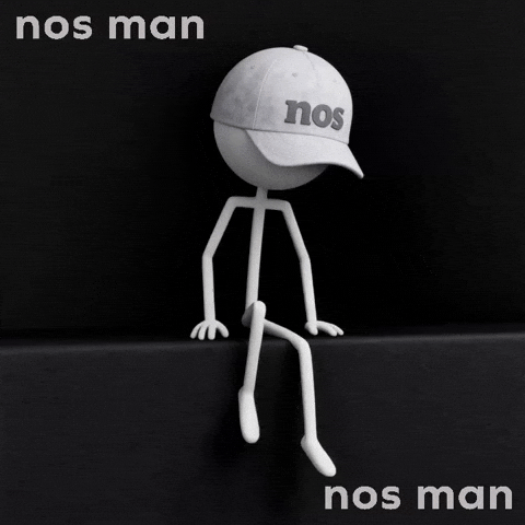 Nervous Little Man GIF by NOS-Studio