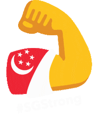 Fight Singapore Sticker by The Majurity Trust