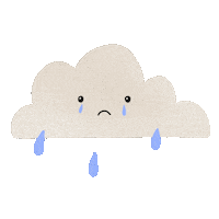 Sad Fall Sticker