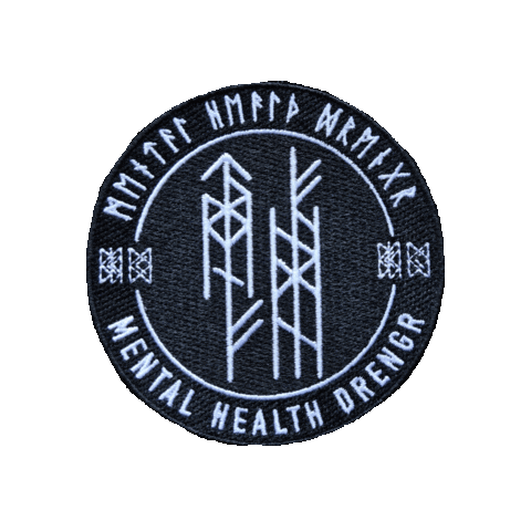Mental Health Thor Sticker by TheBikerViking