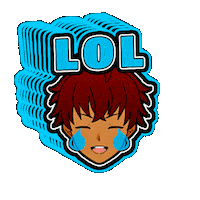 BlayzPhoenix laughing silly vtuber pngtuber Sticker