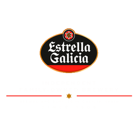 Beer Cheers Sticker by Estrella Galicia