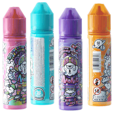 Space Color Sticker by Momoeliquid