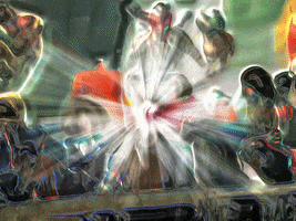 MFDtheArtist art girl trippy weird GIF