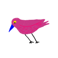 bird ananunez Sticker by Ana