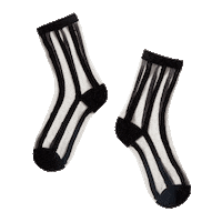 Black And White Confetti Sticker by Poketo