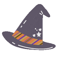 Halloween Hat Sticker