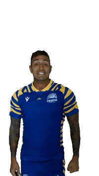 Rugby Celebrating Sticker by Zebre Parma