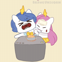 Starving Meal Time GIF by Brave Unicorn