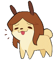Shiba Inu Dance Sticker by dantlow