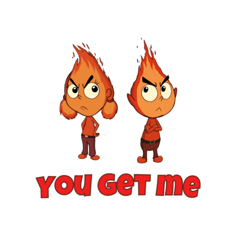 Friend Love Sticker by Angry Company
